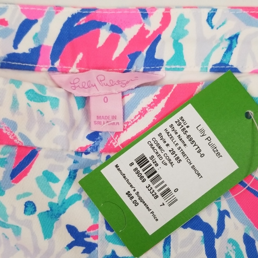 Lilly Pulitzer Hazelle Stretch Short in Cracked Up - Picture 3 of 5